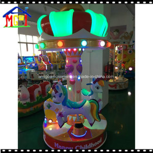 2017 New Design Crown Carousel Electric Rocking Horse