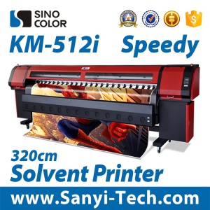 3.2m Konica Head Digital Solvent Printing Machine Sinocolor Km512I