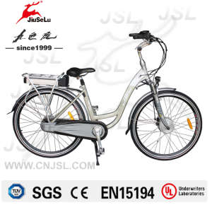 700C Aluminum Alloy Frame 250W Brushless Motor E-Bikes (JSL036B-3)