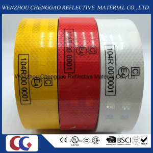 High Adhesive Fluorescent Reflective Tape with 3m Quality for Trucks