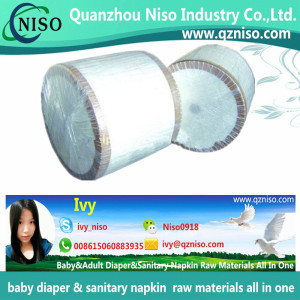 Jumbo Roll Carrier Tissue Paper for Baby Diaper/Adult Diaper/Sanitary Napkin Raw Materials
